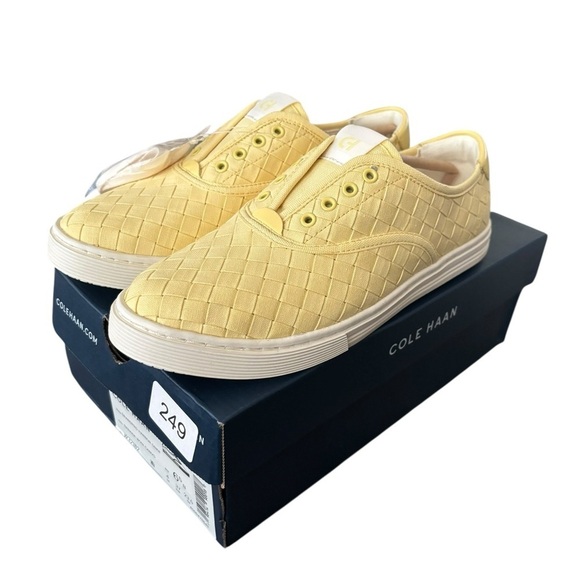 Cole Haan GrandPro Harbor W32182 Sneakers Women's 7 Yellow Casual Shoes ZOGG395 - Picture 6 of 10